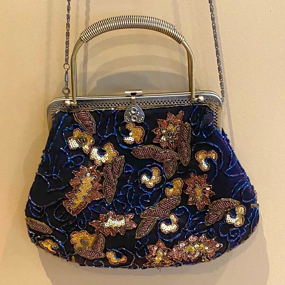 Vintage sequin bag